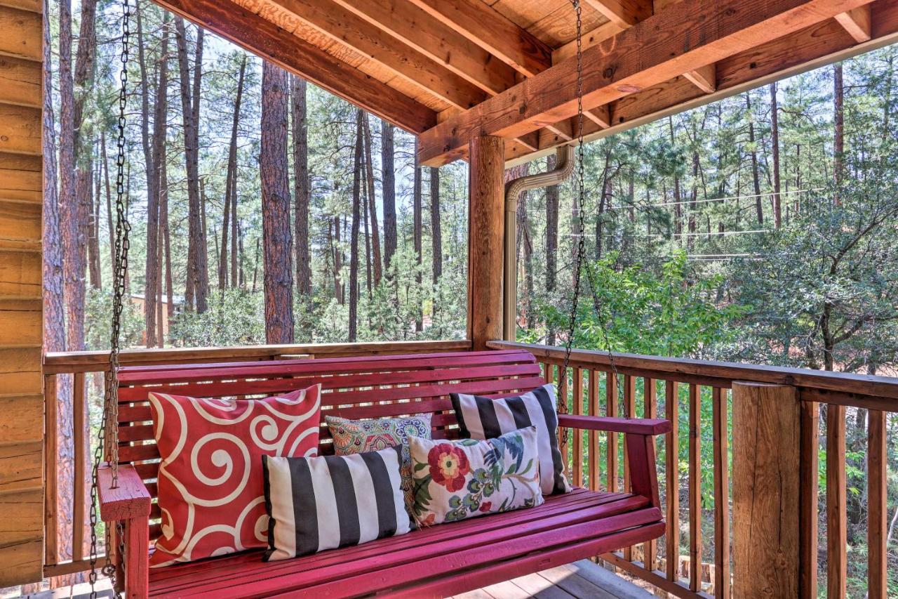 Strawberry Cabin With 2-Story Deck Dogs Welcome! Pine Exterior foto